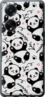 Чехол Панды для Oppo A98