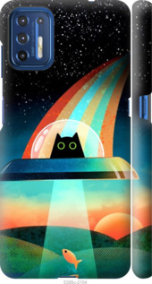 

Чехол Кот, нло, радуга, рыба для Motorola G9 Plus 1403405