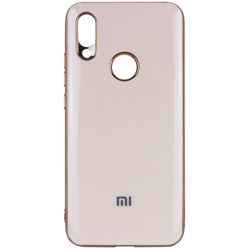 

TPU чехол GLOSSY LOGO для Xiaomi Redmi Note 7S (Розовый / Rose Gold) 713710