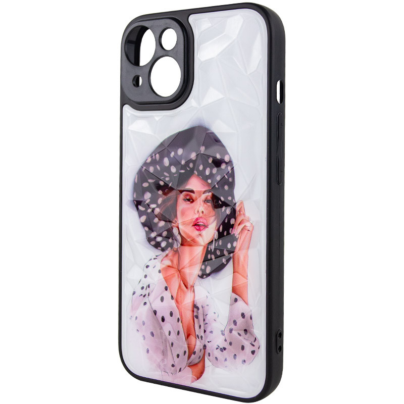 Фото TPU+PC чохол Prisma Ladies на Apple iPhone 14 (6.1") (Girl in a hat) в маназині vchehle.ua