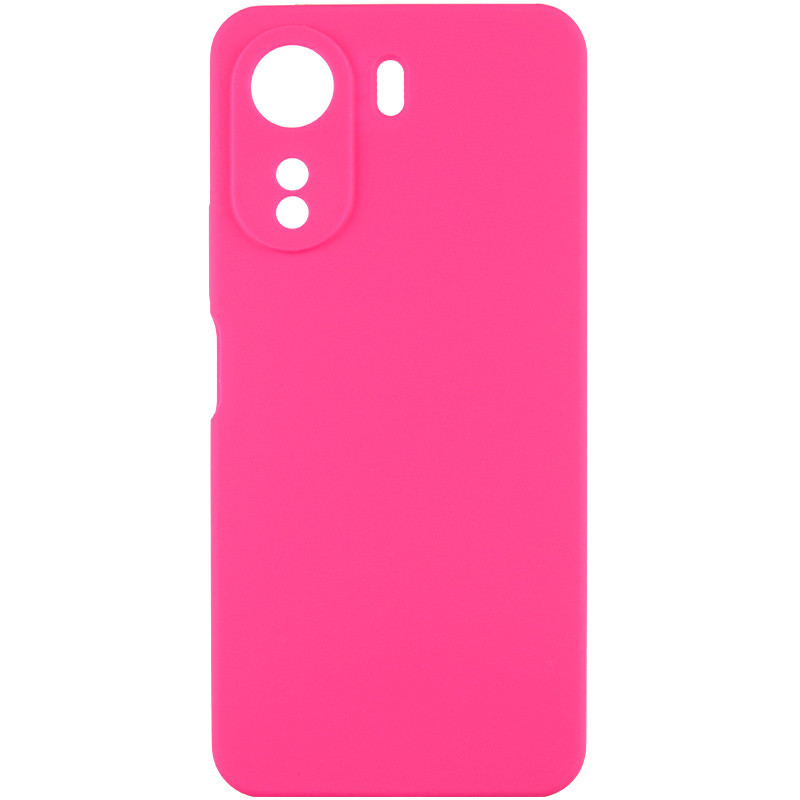 Чохол Silicone Cover Lakshmi Full Camera (AAA) на Xiaomi Redmi 13C / Poco C65 (Рожевий / Barbie pink)