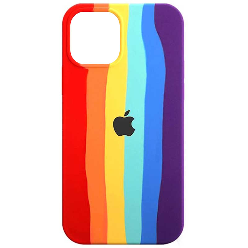 

Чохол Silicone case Full Rainbow на Apple iPhone 13 (6.1") (Червоний / Фіолетовий) 1187750