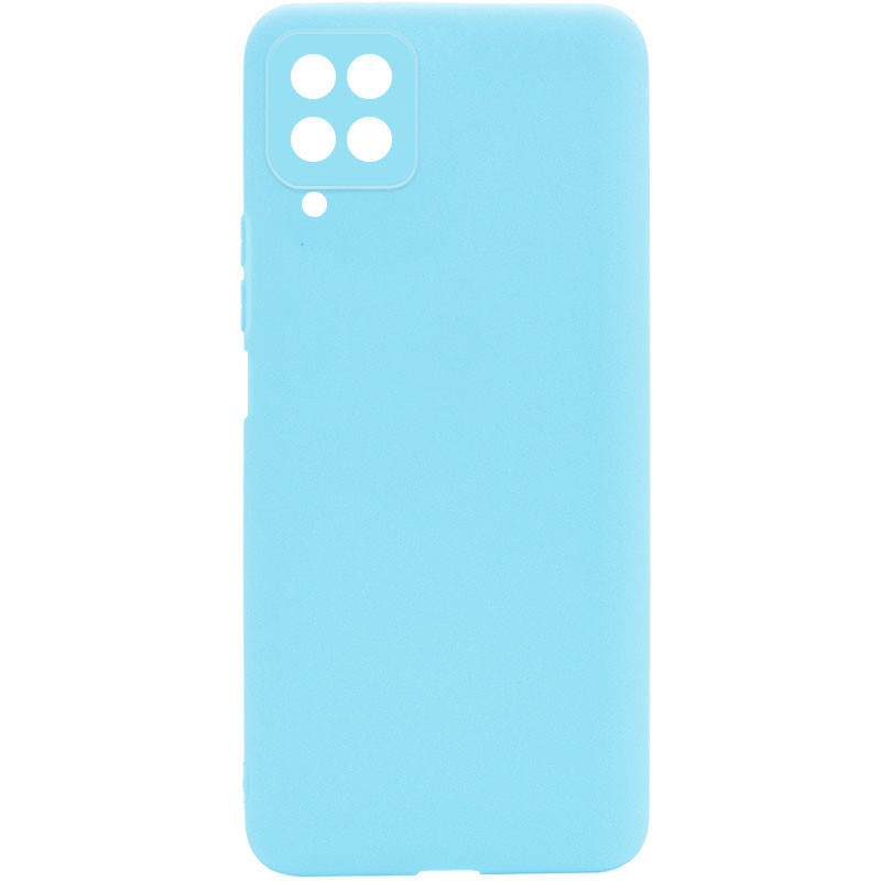 Силиконовый чехол Candy Full Camera для Samsung Galaxy M33 5G (Бирюзовый / Turquoise)