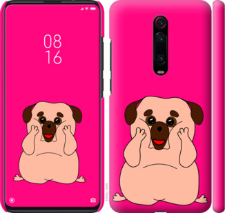 

Чехол Весёлый мопс для Xiaomi Mi 9T 928540