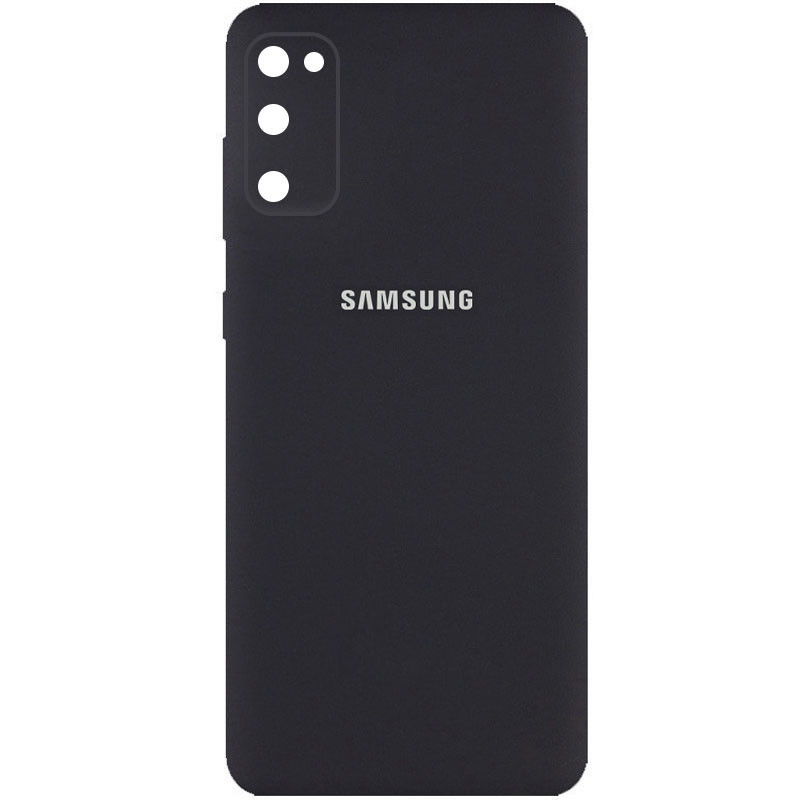 

Чохол Silicone Cover Full Camera (AA) Samsung Galaxy S20 FE (Чорний / Black) 1232502