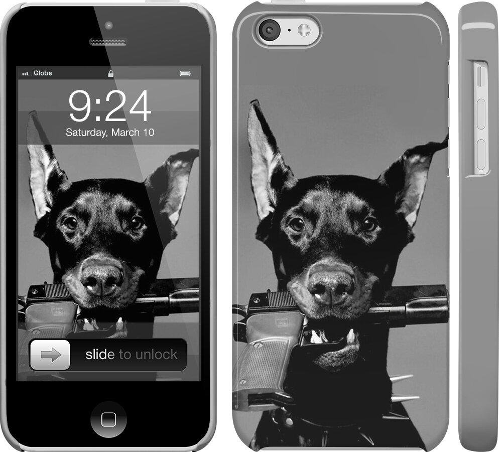 

Чехол Доберман для iPhone 5c 122679
