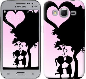 

Чехол Искренняя любовь для Samsung Galaxy Core Prime G360H 589573