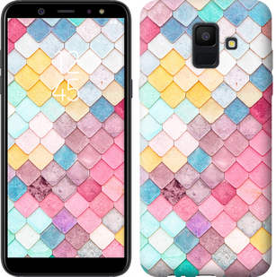 

Чехол Красочная черепица для Samsung Galaxy A6 2018 640096