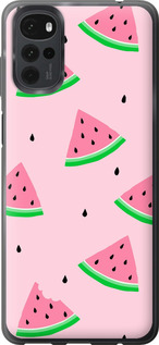 Чехол Розовый арбуз для Motorola G22