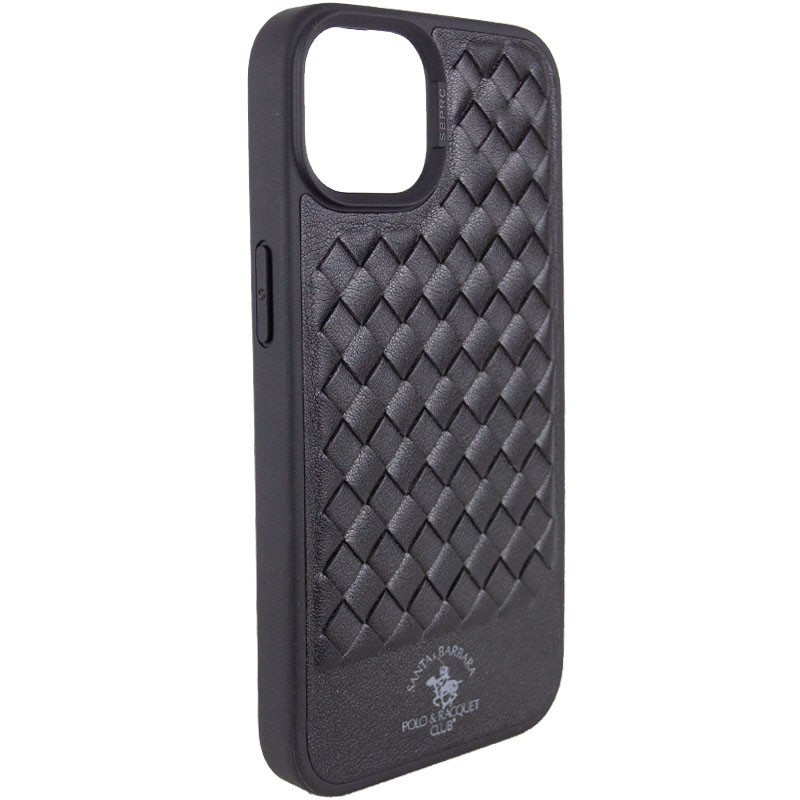 Фото Кожаный чехол Polo Santa Barbara для Apple iPhone 14 Plus (6.7") (Black) на vchehle.ua