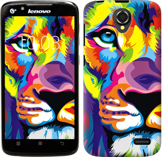 

Чохол Різнобарвний лев на Lenovo A388t 261505