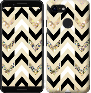 

Чехол Шеврон 10 для Google Pixel 3 778124