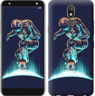 

Чехол Космонавт на скейтборде для LG K40 764261