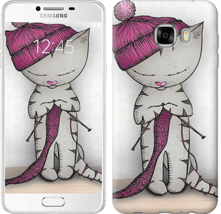

Чехол Кошка рукодельница для Samsung Galaxy C7 C7000 584106