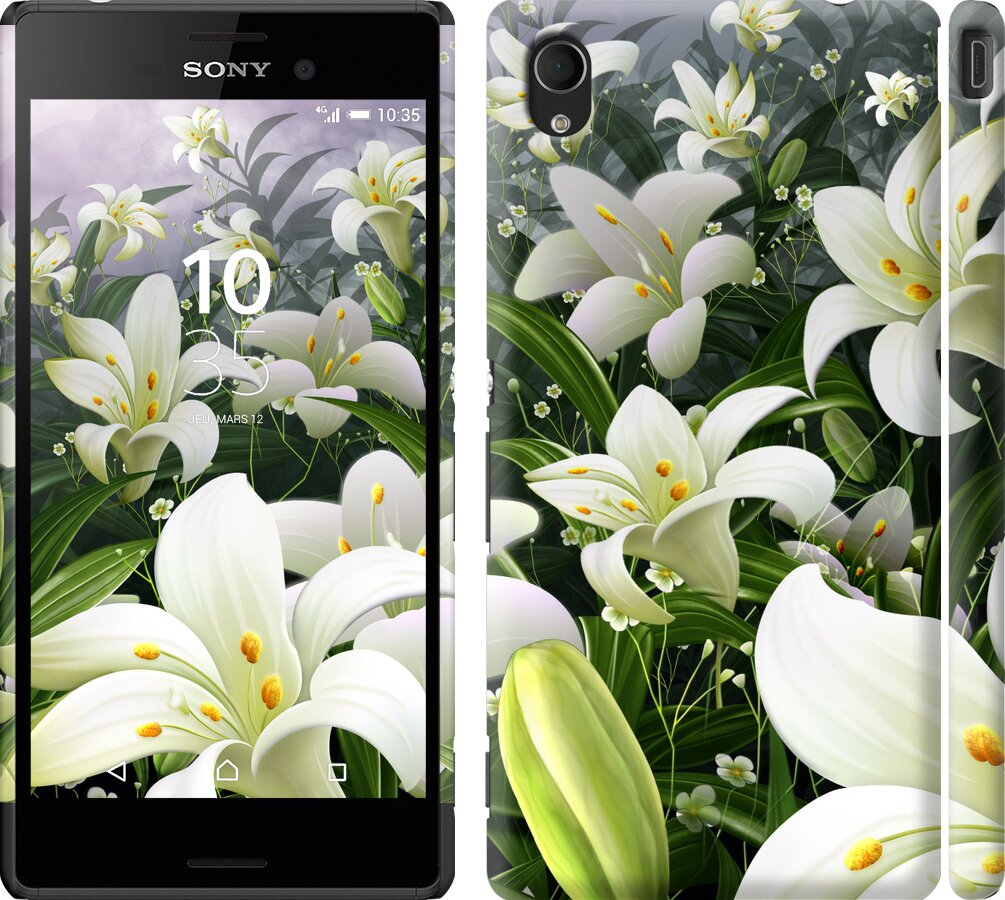 

Чохол Білі лілії на Sony Xperia M4 Aqua E2312 245799