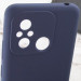 Чохол Silicone Cover Lakshmi Full Camera (AA) with logo на Xiaomi Redmi 12C / Poco C55 (Синій / Midnight blue) в магазині vchehle.ua
