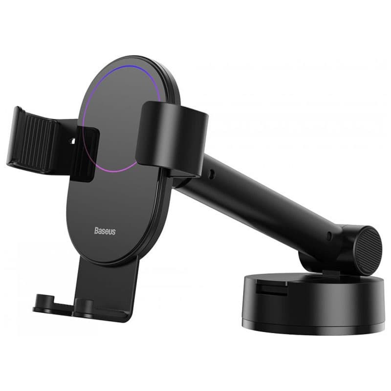 

Автотримач Baseus Simplism gravity car mount (with suction base) (SUYL-JY) (Чорний) 1240368