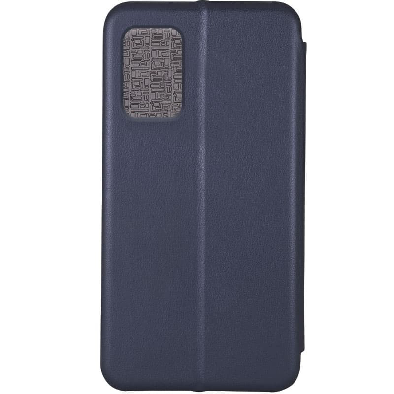 Фото Кожаный чехол-книжка Classy для Xiaomi Redmi Note 11 (Global) / Note 11S (Темно-синий) на vchehle.ua
