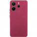 Чехол Silicone Cover Lakshmi Full Camera (AA) для Xiaomi Redmi Note 14 4G (Int. version) (Бордовый / Marsala)