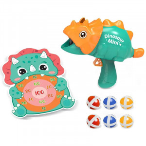 Интерактивная игра Dinosaur Athletics Gun на липучках + мишень