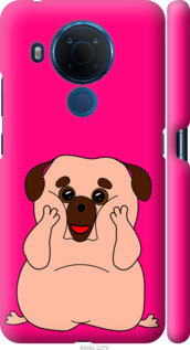 

Чехол Весёлый мопс для Nokia 5.4 1201063