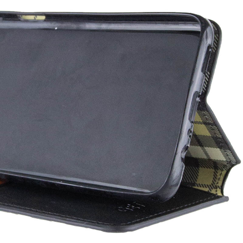 Замовити Шкіряний чохол-книжка GETMAN Cubic (PU) на Xiaomi Poco F5 / Note 12 Turbo (Черный) на vchehle.ua