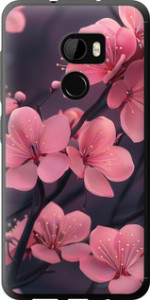 Чохол Пурпурна сакура на HTC One X10
