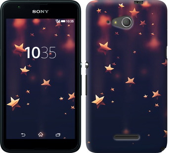 

Чехол Падающие звезды для Sony Xperia E4g 646099