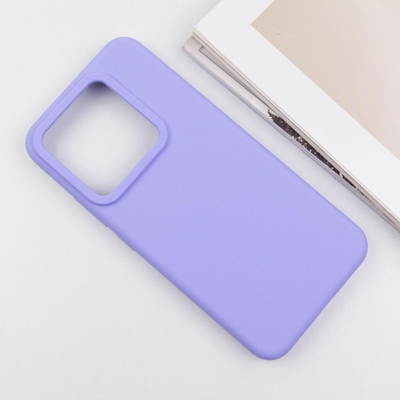 Фото Чохол Silicone Cover Lakshmi (AAA) на Xiaomi 13 (Бузковий / Dasheen) в маназині vchehle.ua