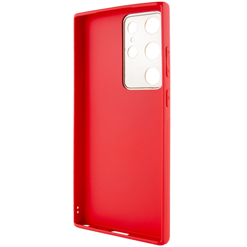 Фото Шкіряний чохол Xshield на Samsung Galaxy S23 Ultra (Червоний / Red) в маназині vchehle.ua