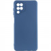 Чехол Silicone Cover Lakshmi Full Camera (AA) для Samsung Galaxy A12 (Синий / Navy Blue)