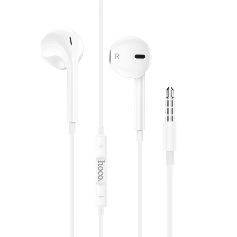 Стерео наушники Hoco M101 (3.5mm/1.2m) (White)