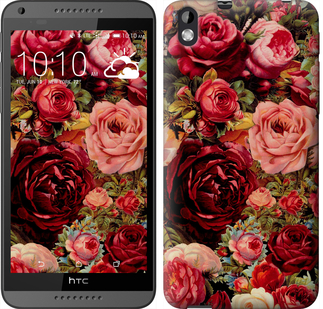 

Чехол Цветущие розы для HTC Desire 816 235727