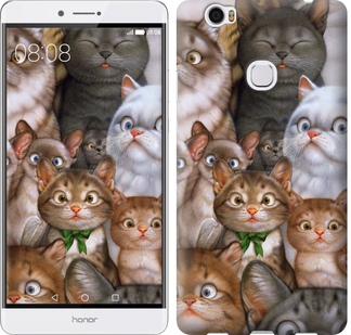 

Чехол коты для Huawei Honor Note 8 476608