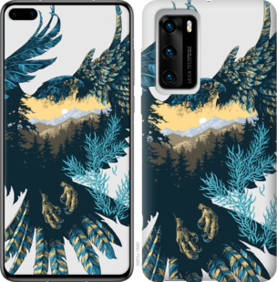 

Чехол Арт-орел на фоне природы для Huawei P40 934336