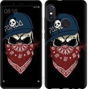 

Чехол Череп в кепке для Xiaomi Redmi Note 6 Pro 669131