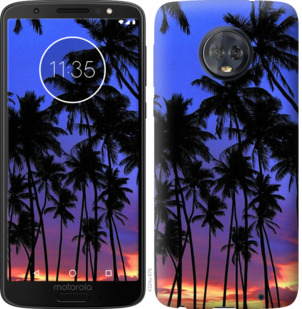 

Чехол Пальмы для Motorola Moto G6 Plus 790176
