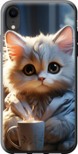 Чохол White cat на iPhone XR