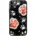 Фото TPU+PC чехол Prisma Plushie для Apple iPhone 12 Pro Max (6.7") (Paws) на vchehle.ua