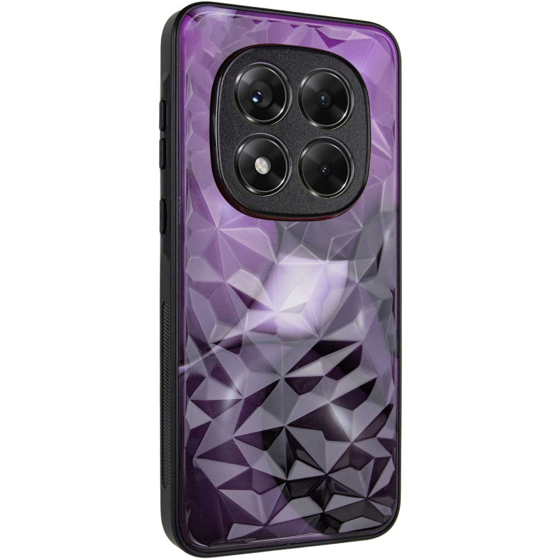 TPU+PC чохол Prisma BubbleGum на Xiaomi Redmi Note 14 Pro 4G (3D Purple)