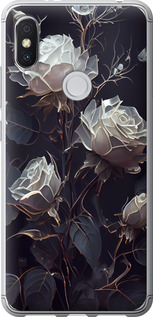 Чохол Троянди 2 на Xiaomi Redmi S2