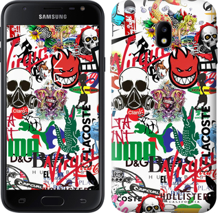 

Чехол Many different logos для Samsung Galaxy J4 2018 637940