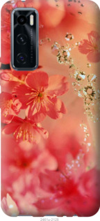

Чехол Розовые цветы для Vivo V20 SE 1146516