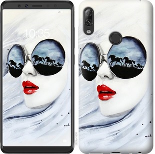 

Чехол Девушка акварелью для Lenovo K5 Pro 689886