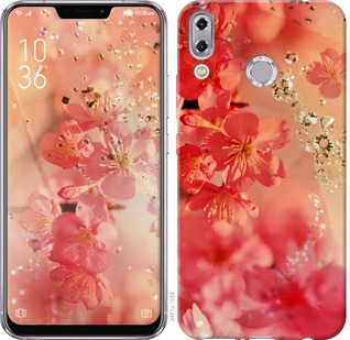 

Чохол Рожеві квіти на Asus Zenfone Max Pro M2 ZB631KL 704253