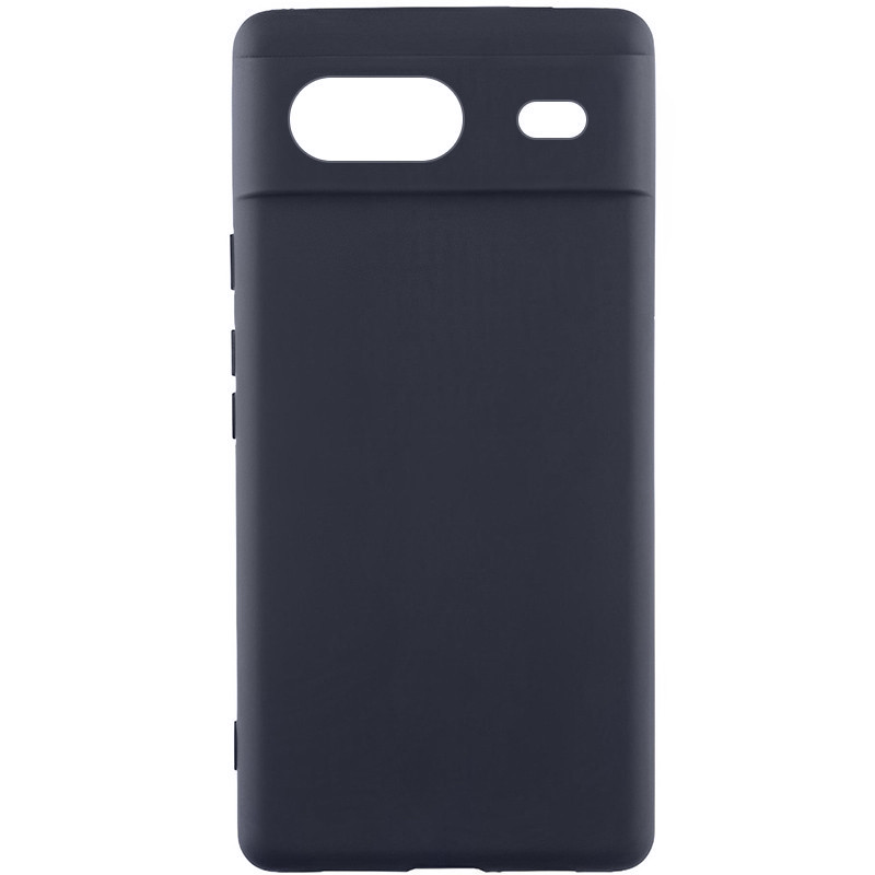 Чехол Silicone Cover Lakshmi Full Camera (AAA) для Google Pixel 8a (Серый / Dark Gray)