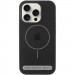 Чохол Silicone Case Full Protective (AA) with Magnetic Safe на Apple iPhone 14 (6.1") (Чорний / Black)
