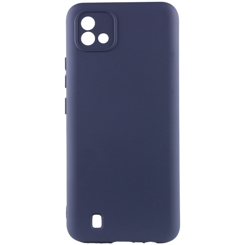 Чохол Silicone Cover Lakshmi Full Camera (A) на Realme C11 (2021) (Синій / Midnight Blue)