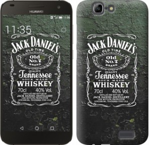 Чехол на Huawei Ascend G7 Whiskey Jack Daniels