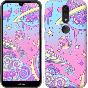 

Чехол Розовая галактика для Nokia 4.2 763160